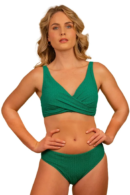 ladies bikini top bold grip -Quamora U/W Wrap Top (DD/E & F/G) and Mid Rise Pant