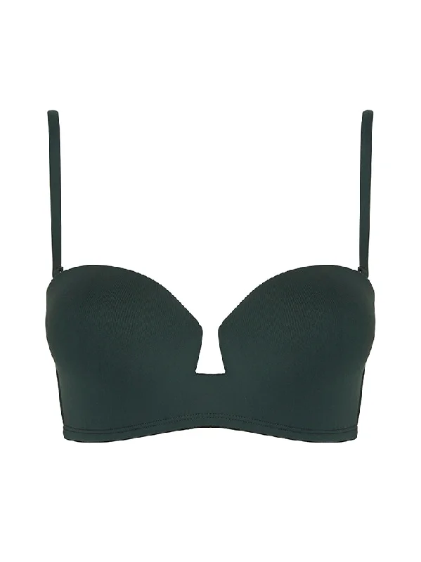 ladies bikini top duo set -PRASLIN Bikini Top | Forest Green