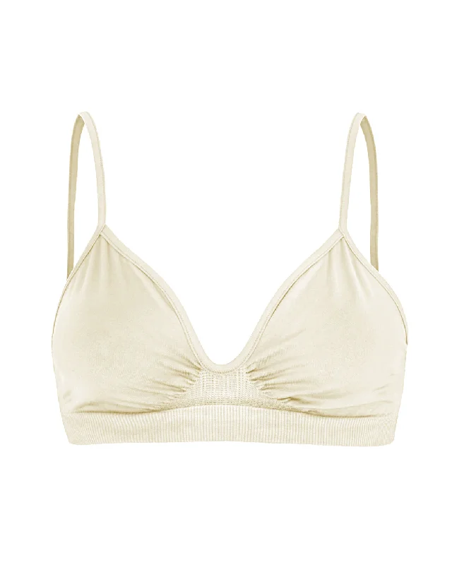 ladies bikini top mix hues -LIBERATED Bikini Bra top | Cream