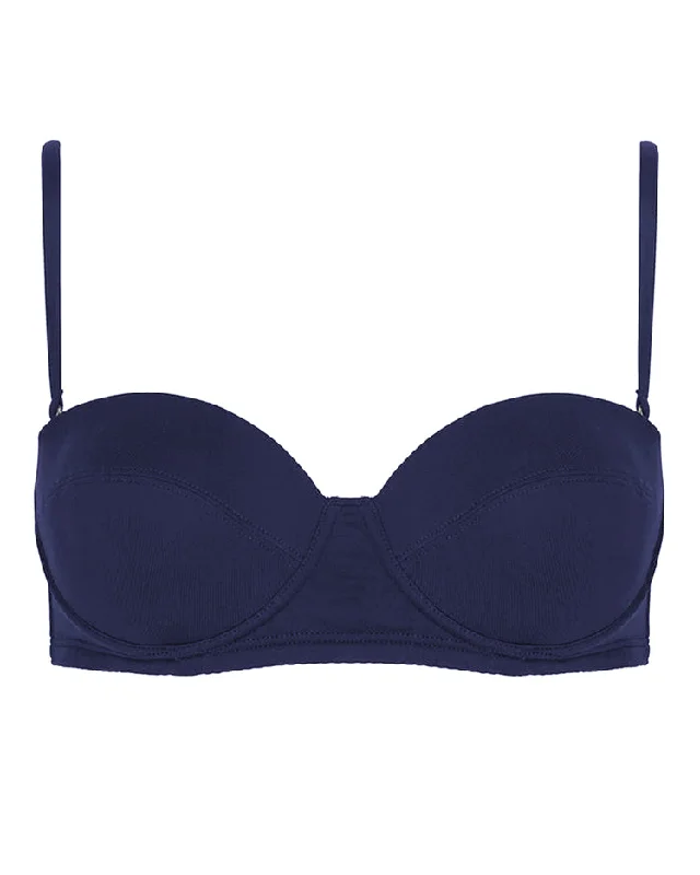 ladies bikini top new glow -POSITANO Bikini Top | Navy