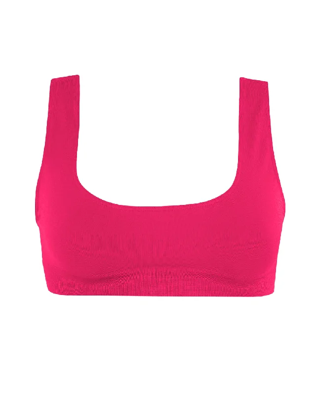 ladies bikini top bold chic -SERENE Bikini Bra Top | Fuchsia