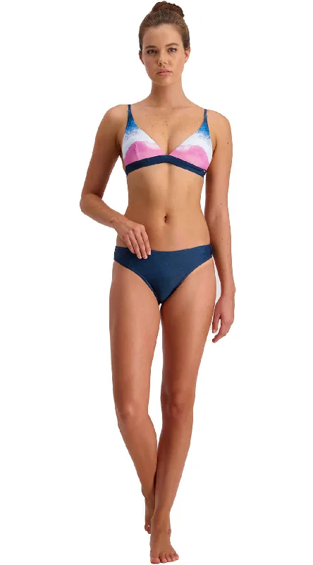 ladies bikini top faint arch -Komodo Island Longline Tri Top & Hipster Pant