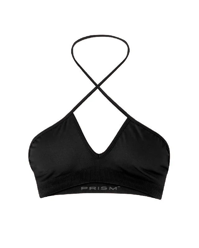 ladies bikini top one tone -BUOYANT Bikini Bra Top | Black