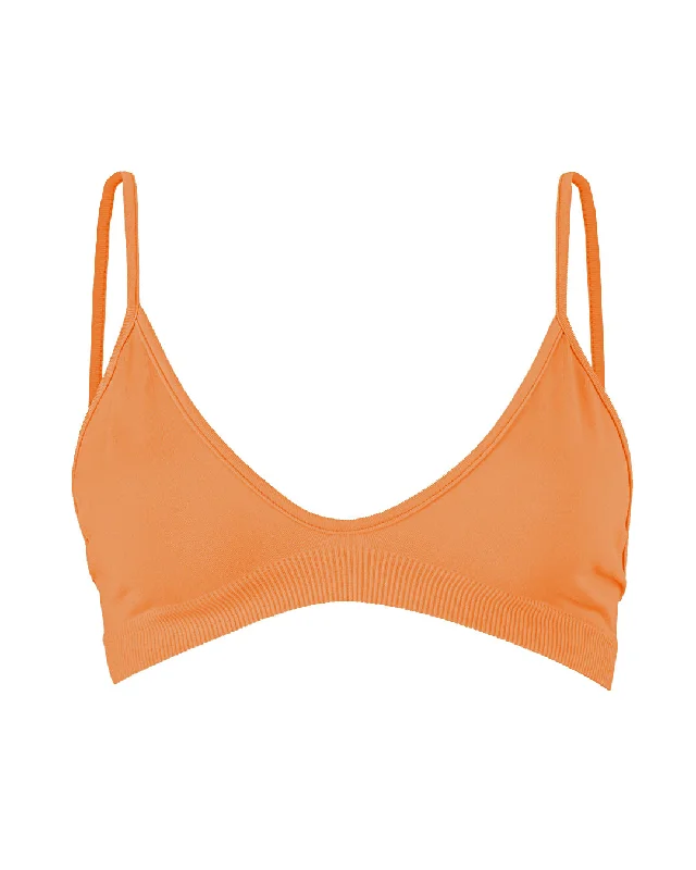 ladies bikini top bloom shine -BLISSFUL Bikini Bra Top | Apricot