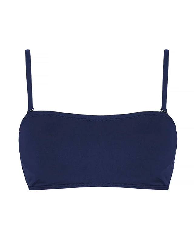 ladies bikini top shore chic -HOSSEGOR Bikini Top | Navy