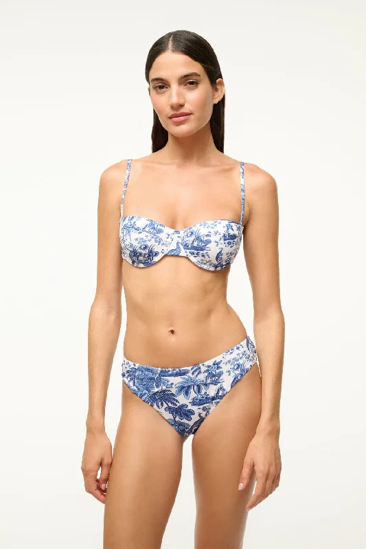 ladies bikini top wet safe -JO BALCONETTE BIKINI TOP | BLUE TOILE