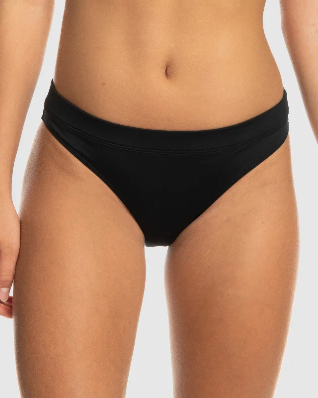 Women’s bikini bottoms party embossed glow -Womens Roxy Active Bikini Bottom Sd Bikini Bottom