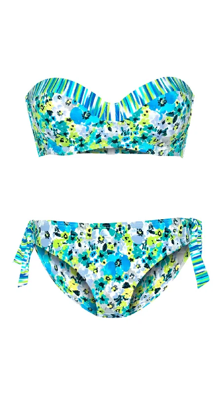 ladies bikini top love glow -Bohemia U/W Balconette Top (C/D)  & Fake Tie Pant