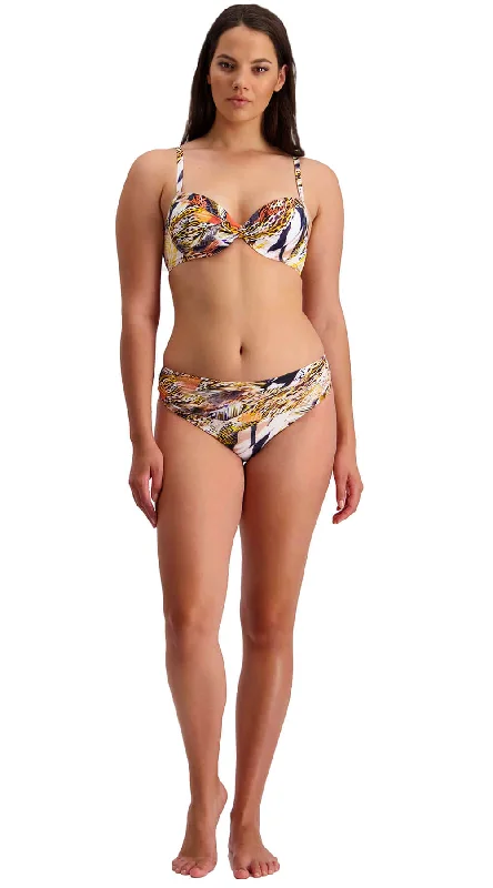 ladies bikini top high ridge -Go Wild U/W Cross Front Top (C cup) & Ruched Front Pant