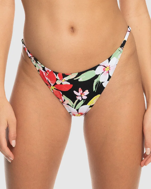 Women’s bikini bottoms ocean satin chic -Womens PT Beach Classics Mini Bottom Bikini Bottom