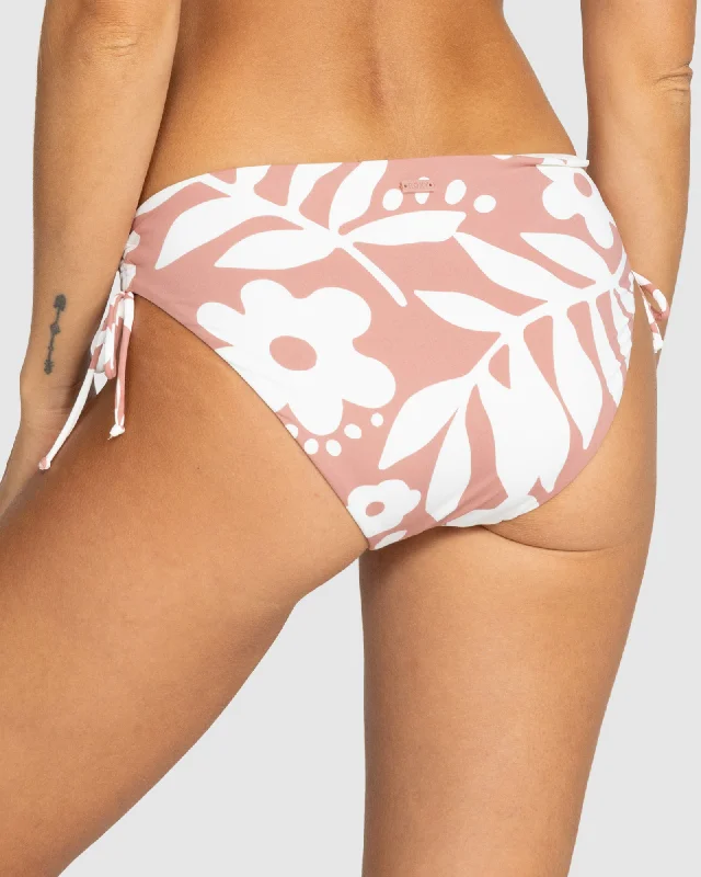 Women’s bikini bottoms trendy satin chic -Womens Beach Classics Hipster Bikini Bottom