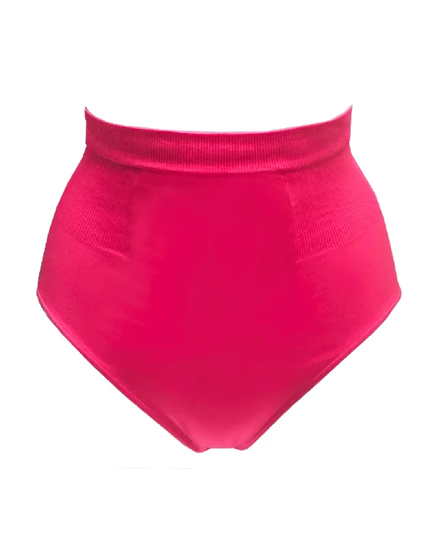 Women’s bikini bottoms beach skirt textured chic -RADIANT Bikini Bottoms | Cerise