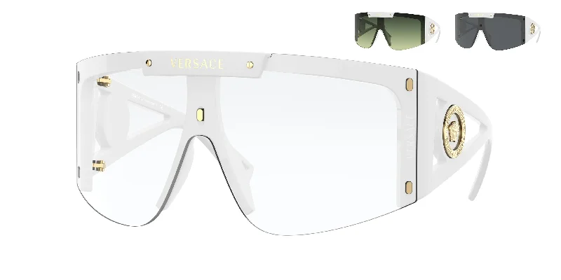 Women’s sunglasses vacation perforated glow -Versace VE4393 Irregular Sunglasses