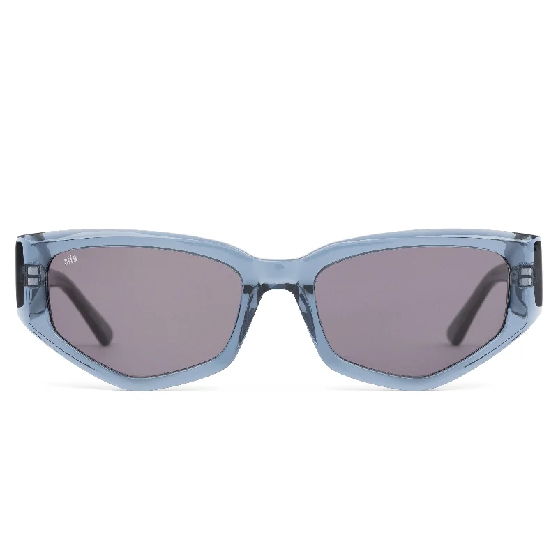 Women’s sunglasses ombre studded chic -DIAMOND - DENIM