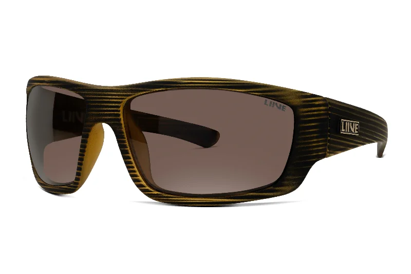 Women’s sunglasses boho linen glow -Kuta - Polarised Black Wood