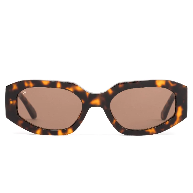 Women’s sunglasses titanium studded glow -JUICY - HONEY TORT