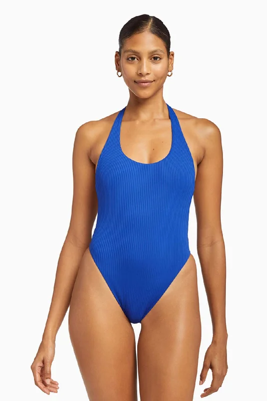 ladies one-piece swimsuit moss green -Alia One Piece - Lagoon EcoRib BT